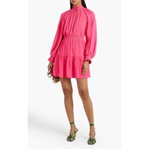 Alice + Olivia NWT Lavinia Mini Dress Wild Pink Sz. 2